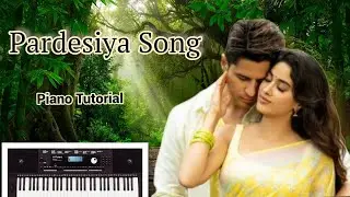 Pardesiya-Param Sundari|Sonu Nigam|Piano Tutorial #piano#sonunigam