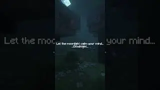 Watch This Before Sleep 🌌 #minecraft  #nightvibes  #lofigaming #minecraftzen #relaxingminecraft