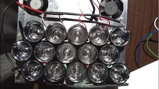 UV LED matrix for SLA 3x5x3W 400nm
