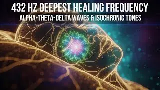 Deepest Healing Frequency | 432 Hz Alpha-Theta-Delta Waves| Full Body Healing Frequencies