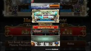 FFRK: Always Lucky Relic Draw Phase 1