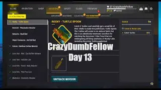 CrazyDumbFellow Day 13 Rocky Lake Monster Fishing Planet From The Beginning Part 2