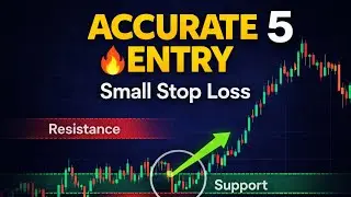 Support & Resistance Trading Strategy 🔥 | Accurate Entry + Small Stoploss | Tradely