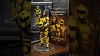 Elizabeth Mart&iacute;n la Yellow Ranger de Power Rangers brigada de acero #powerrangersreinicio