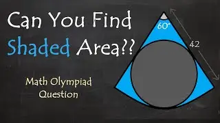 Unraveling Math Olympiad Secrets | Solving the Shaded Area Puzzle