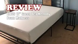 ZINUS 12 Inch Green Tea Memory Foam Mattress Review 2025