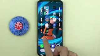 Эффект перехода между страницами приложений на главном экране Realme GT Neo 3 Android 14