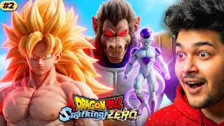 Goku Vs Vegeta 😍| Saiyan Saga | Dragon Ball Sparking Zero #2