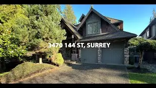 🏡 West Coast Elegance in Prestigious Elgin Chantrell 🌲🔥 3470 144 ST, SURREY