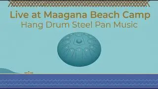 Hang Drum Steel Pan Music - Live at Maagana Beach Camp (Sinai Red Sea) Yoga Meditation Relax ASMR