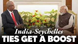 LIVE: PM Modi holds talks with President Dr. Patrick Herminie of Seychelles at Hyderabad House