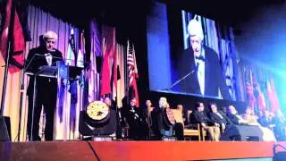 Nicholas Hagger, Acceptance Speech, Gusi Peace Prize for Literature 2016