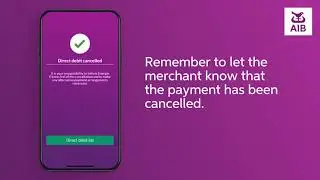 How to View and Cancel a Direct Debit in the AIB App