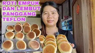 BIKIN ROTI PANGGANG PAKE TEFLON HASIL NYA LEMBUT DAN ENAK,COCOK BUAT TEMAN NGOPI
