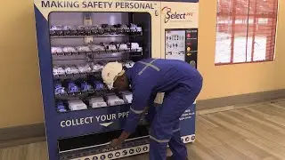 Smart vending for workplace safety | Select PPE x Magex