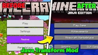 Java Addon Mod For MCPE 1.26.32+ ☕🔥 | Turn Minecraft PE Into Java Edition!