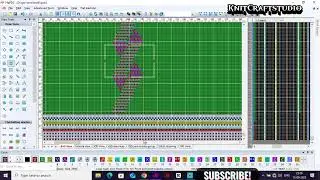 How to make arom knit | hqpds | knittingintarsia | Jacquard 