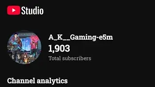 Like and subscribe ❤️ A_K__Gaming-e5m Live