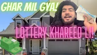 FINALLY FOUND NEW HOUSE! 🏡BOUGHT LOTTERY 💰 TICKET! #canada #india #house #lottery