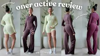 oner active soft motion try on haul | february 2026 *unsponsored* activewear review