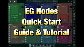 EG Nodes - Quick Start Guide & Tutorial, Plus, How Many Nodes Can We Have in a Project