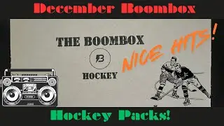 December 2024 Boombox Hockey Packs Subscription Box! Some Great Hits this month!!