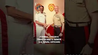 Indian Navy Chief Holds High-Level Talks With Senior US Naval Officers | Firstpost | N18G