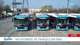 Încă 21 de autobuze de ultimă generație vor circula în municipiul Constanța