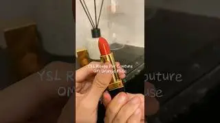 My new favorite lipstick 💄YSL Rouge Pur Couture &ndash; OM Orange Muse #yslbeauty #ysllipstick #beauty