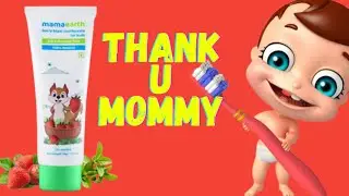 बच्चों के दांत हो चमकाना तो यही toothpaste अपनाना I Unboxing and Review of mamaearth Baby Toothpaste