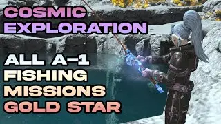 Как получить ЗОЛОТУЮ ЗВЕЗДУ за каждую рыболовную миссию A-1 Starl | Cosmic Exploration