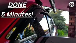 Cleanest Weather Shield Install - Step by Step
