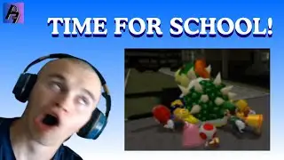 ПОРА В ШКОЛУ! - РЕАКЦИЯ SMG4: High School Mario!