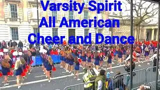 London New Year's Day Parade 2023 w/ Varsity Spirit All American Cheer & Dance. London England U.K.
