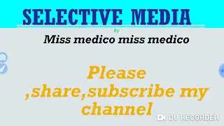 Selective media