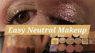 Easy Makeup Look - GRWM Neutral Eyeshadow Look - No ads Storytime, Old School YouTube Video