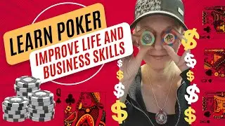 Improve These 5 Important Life Skills by Playing Poker #poker #nolimitholdem #artistlife #artpreneur