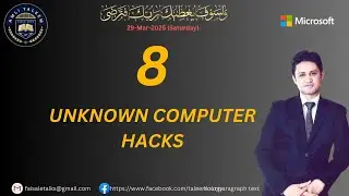 8 Generally Unknown Computer Hacks! A Tutorial on Windows