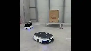 Lanxin Robotics AMR demonstration of cargo handling at +Automation（2X speed）