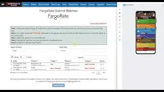 Submitting Scoreholio Tournaments to Fargo Rate