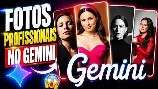 Como Criar Fotos Profissionais no GEMINI (passo a passo) ✨️📸