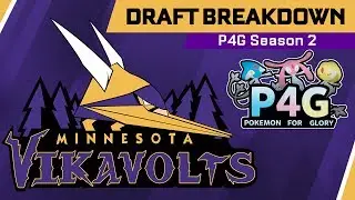 Minnesota Vikavolts Draft Breakdown! Pokemon 4 Glory Season 2! Pokemon Sun and Moon