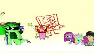 KOF MUGEN Tag Team K SpongeBob H Trav Baldi Pinkamena Vs A Orange Pinkie P Katerina Kittycat Kai-lan