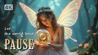 PAUSE: Let The World Wait 🕰️ Deep Sleep Music to Stop Overthinking & Anxiety [4K]