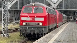 Zug am L&uuml;becker Hauptbahnhof | T&aring;g p&aring; L&uuml;beck Hbf | Trains at L&uuml;beck Hbf