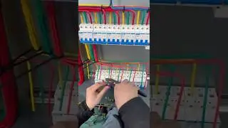 Working electrical installation #electriciantools #electrician #industrialelectrician