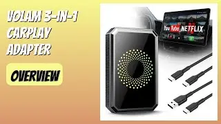REVIEW (2025): Volam 3-in-1 CarPlay Adapter. Features