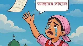 আল্লাহর সাহায্য | ইসলামিক কার্টুন বাংলা | কীভাবে মেয়েটা আল্লাহর সাহায্য পেলো ?#emanichatonai.