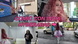 Vlog Diaries 1 | My first ever performance in India: Hyderabad Comic Con