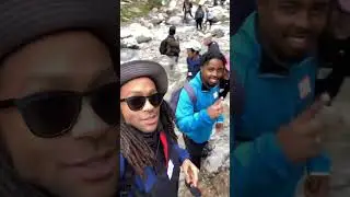 Eaton Canyon group hike! 🔥🚨 #hiking #group #outdoors #adventure #explore #waterfall #funtime